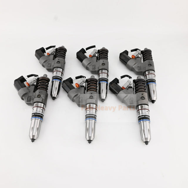 Injecteur de carburant 6 pièces 3411752 3087557 3084589, adapté au moteur Cummins M11 ISM