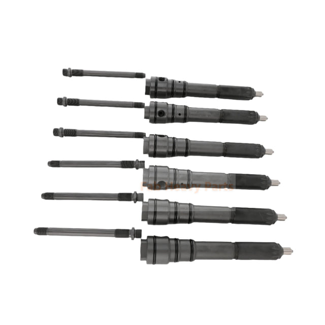 6 Piece Fuel Injector 6211-12-3500  Fits for Komatsu Engine SA6D140E-2A-7