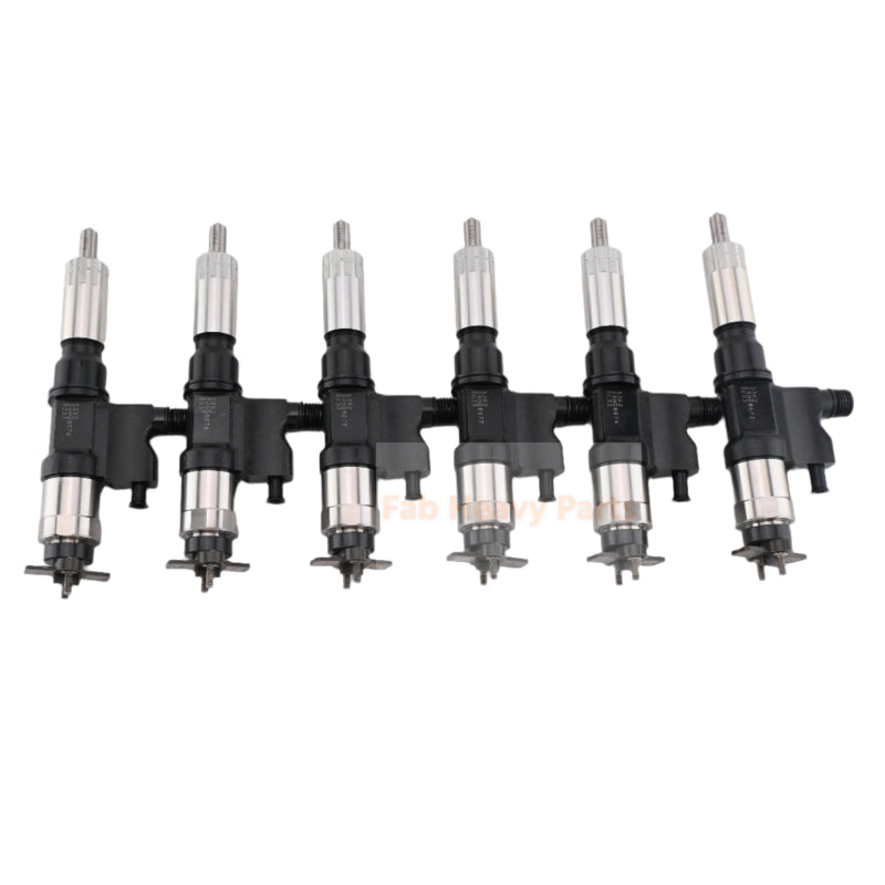 6 Piece Fuel Injector 8-97602803-4 AP53904 Fits for Isuzu Engine 6HK1 Truck FTR FVR FXR HTR HVR HXR T6500 T7500 T8500