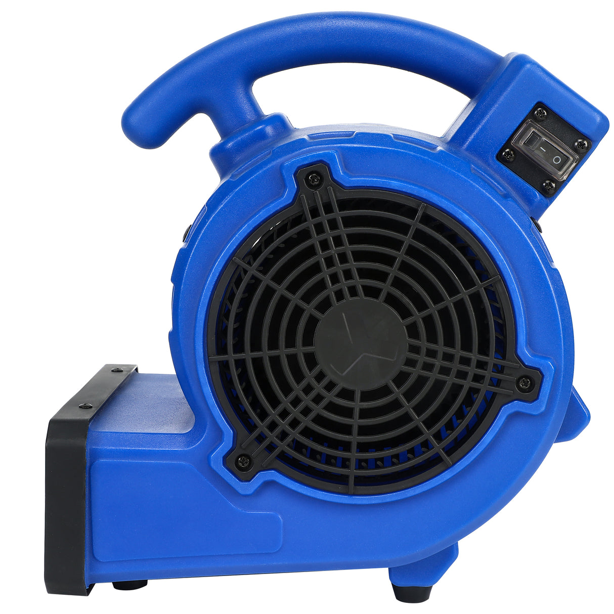 12 Inch Simple Deluxe Air Mover 305 CFM Mini Floor Blower Fan para sa Water Damage Blue