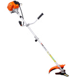 52cc Weed Eater/Wacker Gas Powered 2 in 1 String Trimme with 10'' Brush Cutter Rubber Handle & Shoulder Strap Included