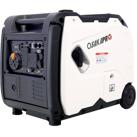 Super Quiet Inverter Generator 4500w Portable Electric Start Foldable Handle with Wheel 212cc 4 Stroke EPA Compliant