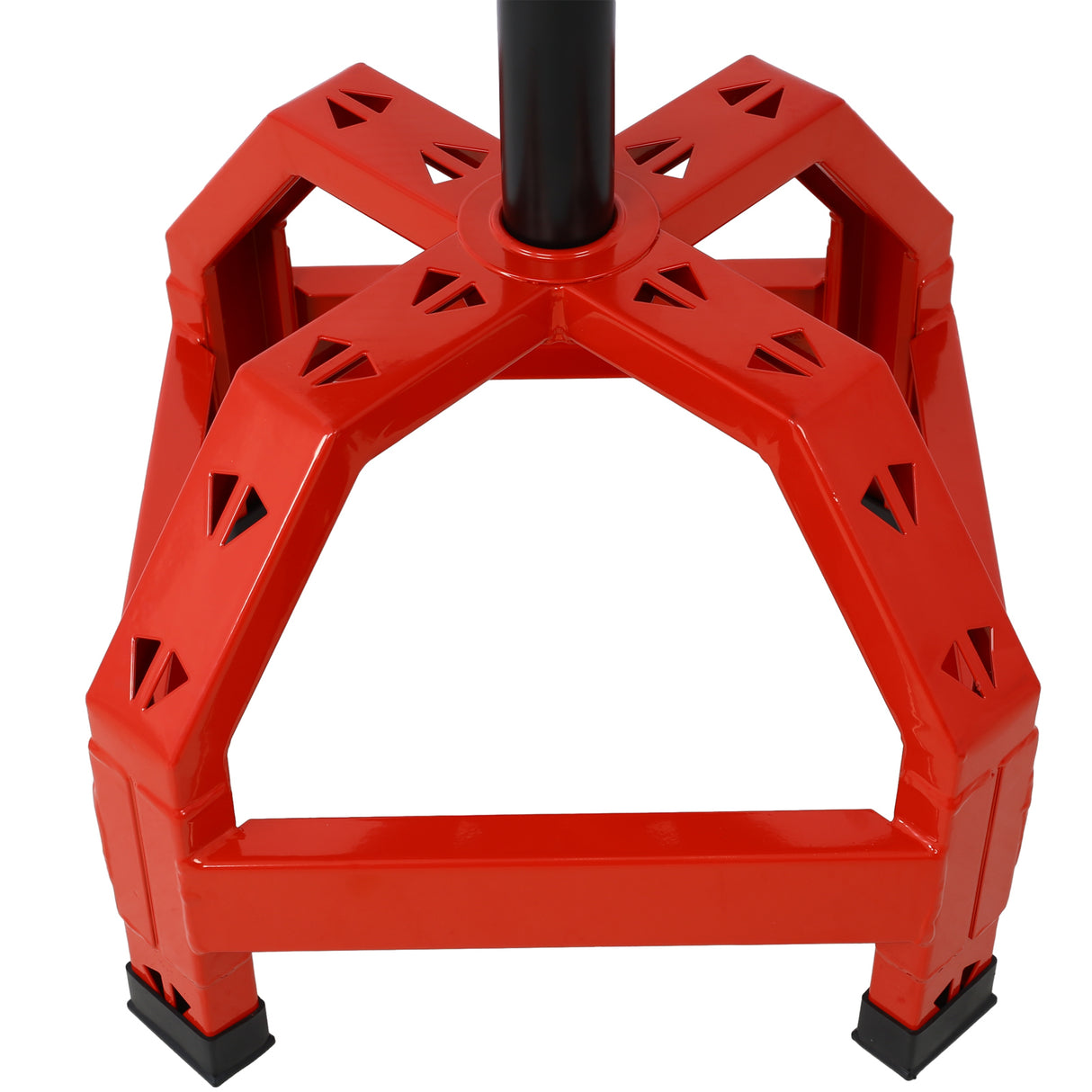 Pneumatic 360 Degree Swivel Stool Mechanics Rolling Creeper Seat Heavy Duty Red 300 lbs Capacity