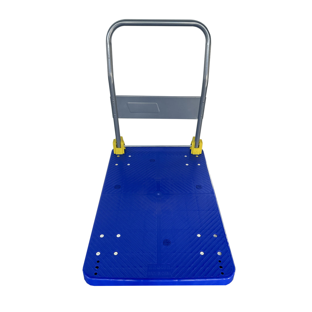 Carro de mano con plataforma plegable, 1320 lbs. Capacidad--Azul