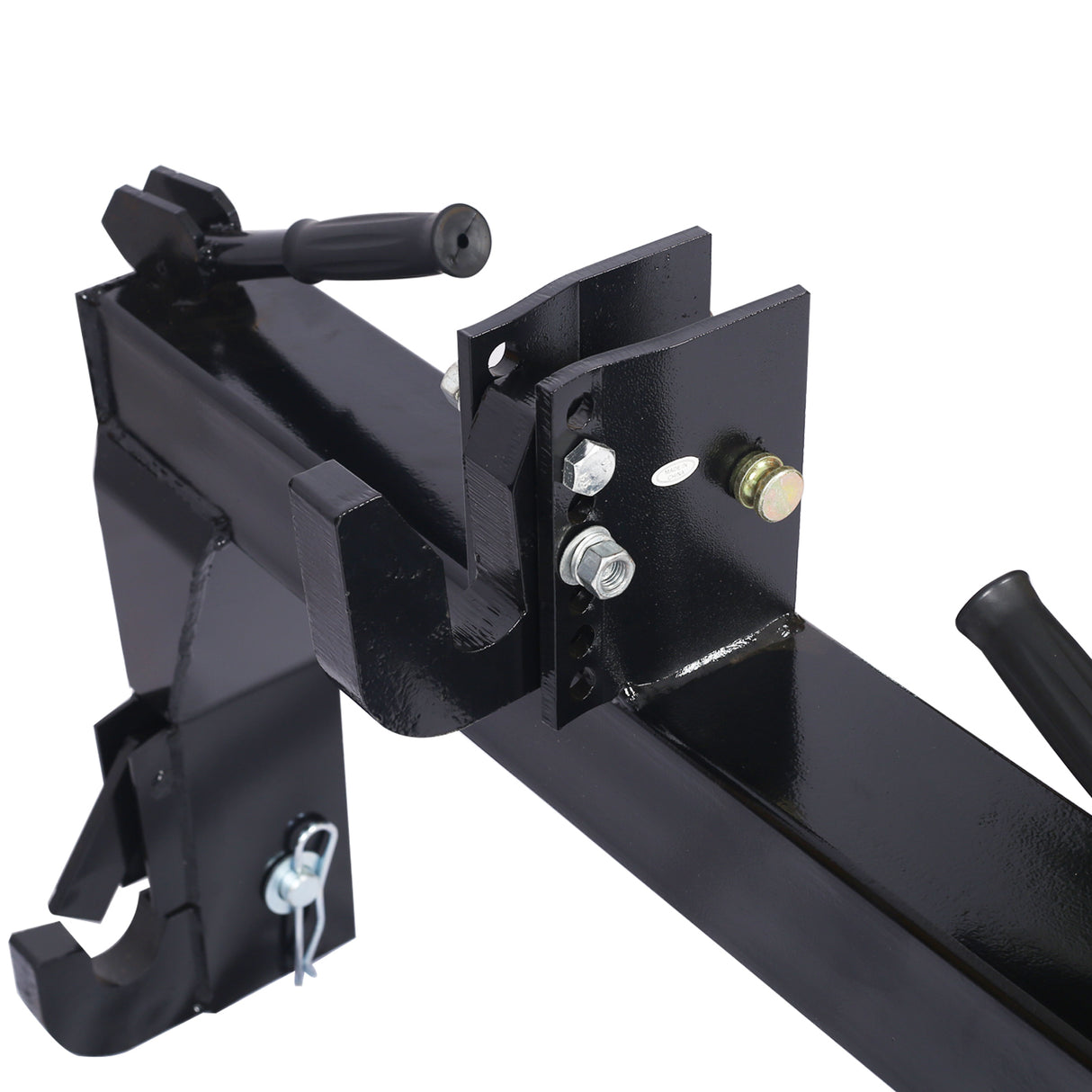 Tractor Quick Hitch 3-Point Capacity 3000 LBS-- Black