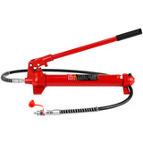 20 Ton Power Kit Portable Hydraulic Jack with 1.43 m Oil Hose Car Frame Repair Tool with Storage Case for Automotive