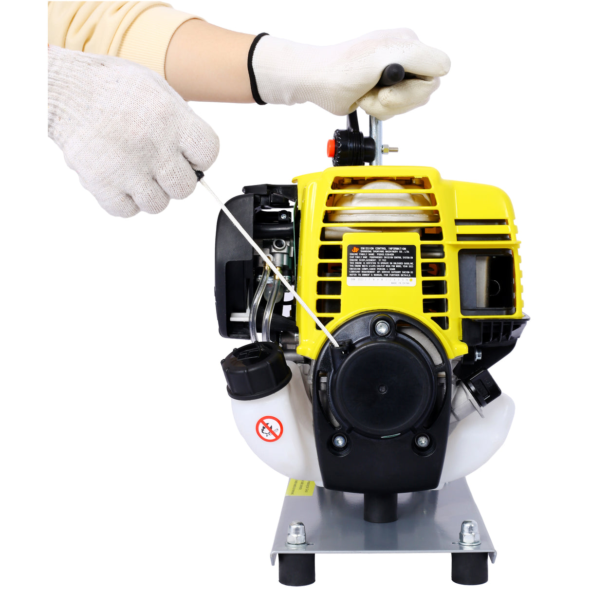 38CC 4-Stroke Gasoline 1.5Inch Portable Gas-Powered Commercial Engine Water Pump for Flood Landscaping or Gardening Irrigation 8500r/min