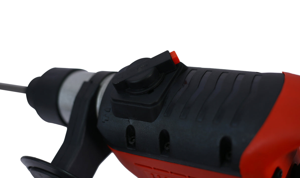 Rotary Hammer 1100W 1-1/2" SDS Plus Drill 3 Functions Red Black