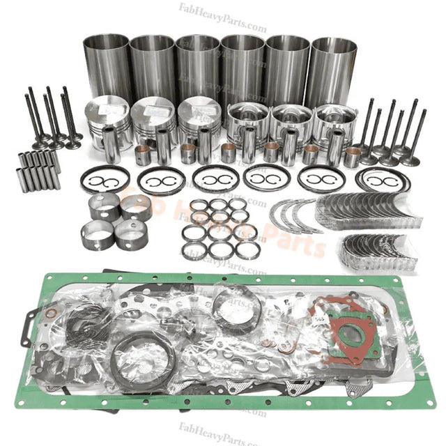 Engine Overhaul Rebuild Kit para sa Mitsubishi 6D24 Mitsubishi Construction Machinery Crawler dumper LD1000 LD1000B LD1000C