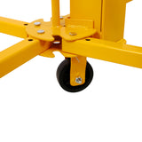 Drywall Lift Panel 16' Panel Hoist Jack Lifter Rolling Caster Wheel Sheetrock Construction Tools 150-lb. Capacity 4ft. x 16ft. Max. Sheet Size--Yellow