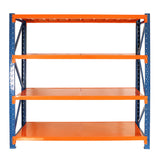 Garage Shelves Heavy Duty 4400 lbs Garage Storage 4 Levels Adjustable Metal Shelving Units Industrial Utility for Commercial Store Tools Gym