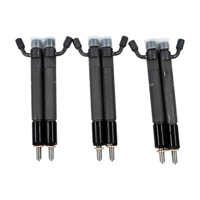 6Piece Fuel Injector 3802098 Fits for Cummins Engine 6C8.3 ISC QSC8.3