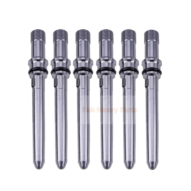 6Piece Injector Fuel Supply Connector 6754-71-5511 Fits for Komatsu Engine 4D107 6D107 6D114 6D140 Excavator PC200-8 PC210-10 PC220-8