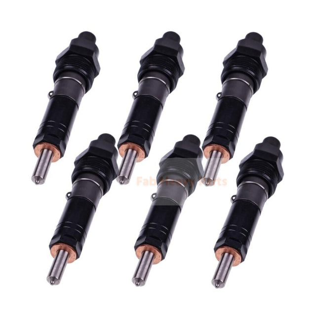 6X inyector de combustible 4089254 4078719 se adapta al motor CUMMINS MARINE 6BT 5,9 220HP