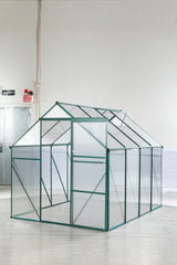 6 x 8 FT Outdoor Patio Greenhouse Green