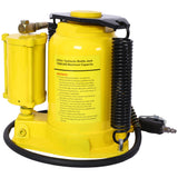 Air Hydraulic Bottle Jack 32 Ton/70550 LBS All Welded 10-16.3 inch Lifting Range Manual Handle and Air Pump for Car Pickup Truck RV Auto Repair Industrial Engineering--Yellow