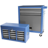 Assembled Mobile Rolling Lockable Tool Chest with Wheels 8 Drawers for Workshop Mechanics Garage