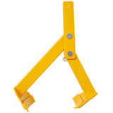 Steel Drum Lifter Secure Reliable Heavy Duty 1100 lbs Working Load Limit (WLL) Yellow