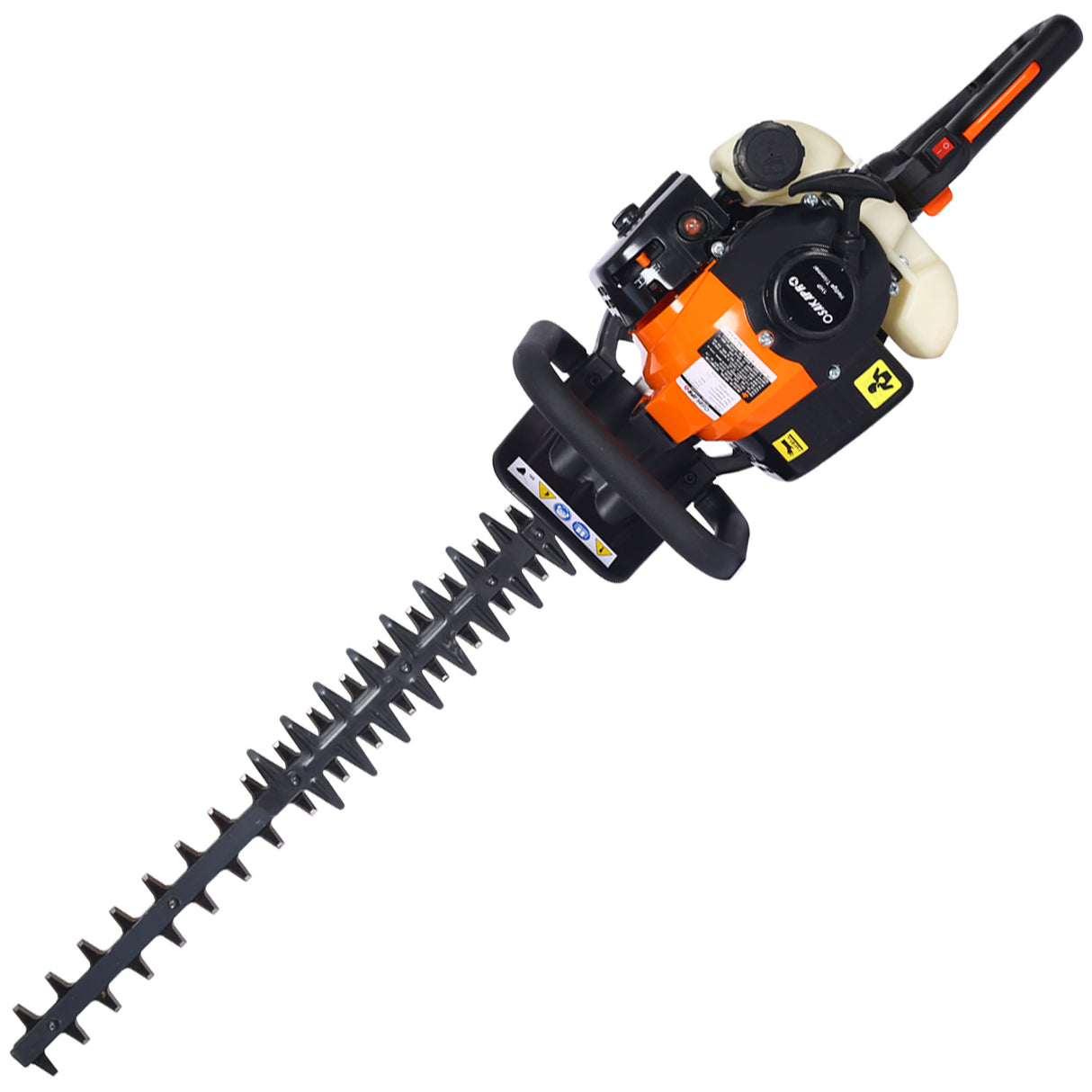 26cc 2 Cycle Gas Powered Hedge Trimmer Double Sided Blade 24" Recoil Gasoline Trim