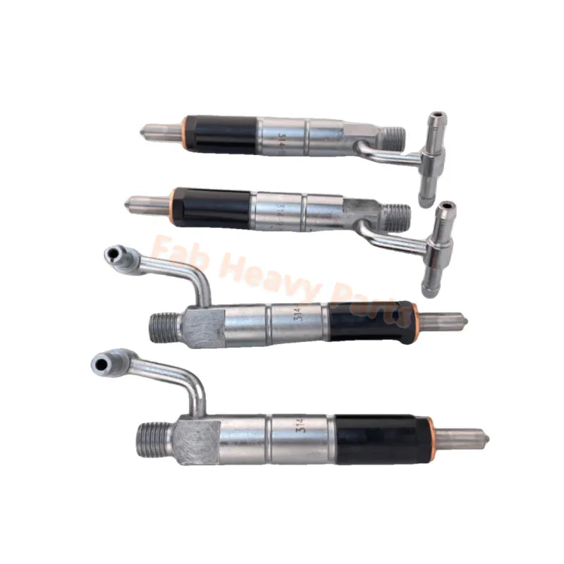 4 PCS Fuel Injector 314-9985 3149985 Fits for Caterpillar CAT Engine C3.4 3044C Loader 908H 289C 279C 287C 277C 262C 256C