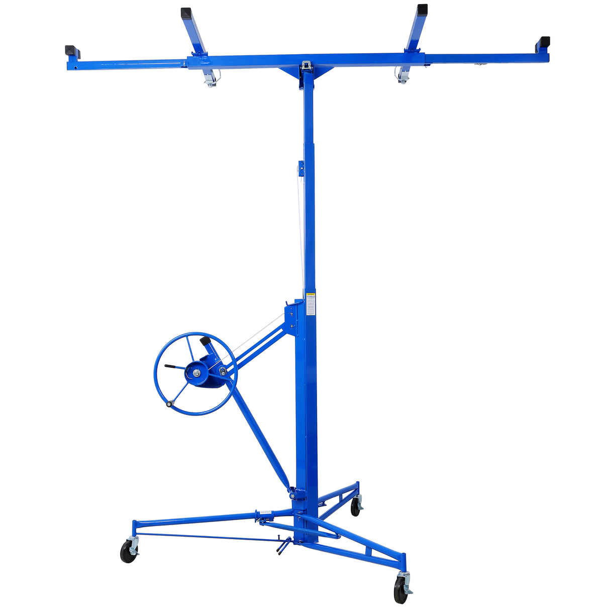 Drywall Panel Hoist Lift Rolling Jack Lifter 16ft--Blue