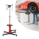 1660lbs Hydraulic Transmission Jack 2 Stage w/ 360° for Car Lift 0.75 Ton