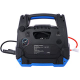 Rechargeable Jump Starter for Gas Diesel Vehicles 1800 Amps with Air Compressor and AC 12V DC USB Power Station