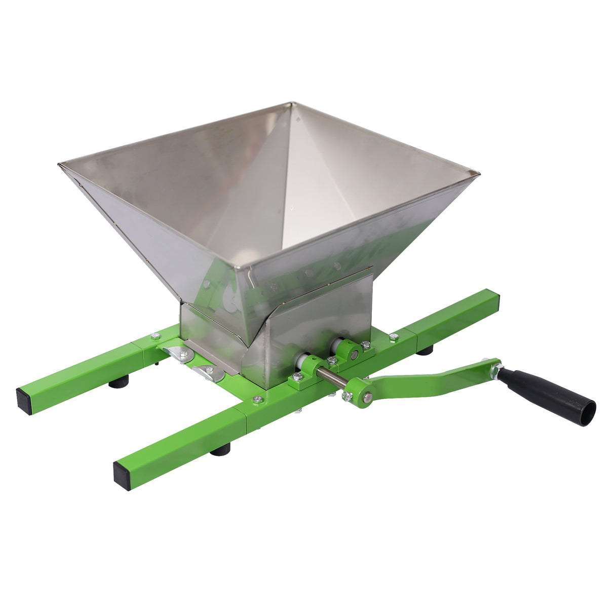 Fruit Wine Press and Crusher 100% Nature Apple Grape Berries Crusher Manual Juice Maker for Kitchen