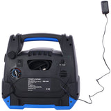 Rechargeable Jump Starter for Gas Diesel Vehicles 1800 Amps with Air Compressor and AC 12V DC USB Power Station