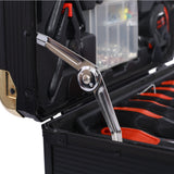 969pcs Home Repair Tool Set Kit Toolbox Storage Case with 4 Drawers Household Tool Kit with Rolling Tool Box