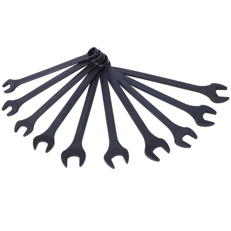 10 PCS SAE Jumbo Combination Wrench Set na Extra Large Black-Oxide 1-5/16" - 2" na may Pouch