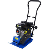 Compacteur à plaque de 20 x 14 pouces avec roue intégrée, 212 cc, 6,5 HP, 5 600 VPM, force de compactage par vibration du gaz, conforme à l'EPA