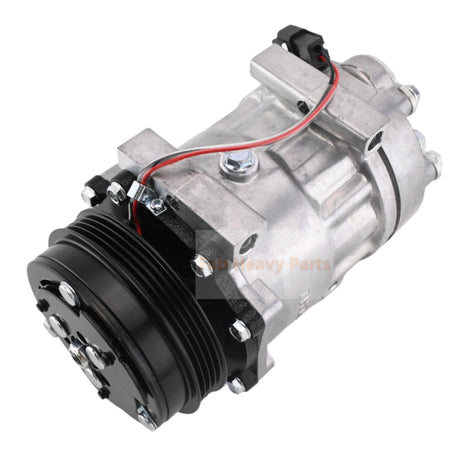 Compresseur A/C 7H15SHD 87802912, adapté au tracteur New Holland T6050 TS125A T6060 T6070 T6080 T6010 T6020 T6030 TS135A T6040 TS100A