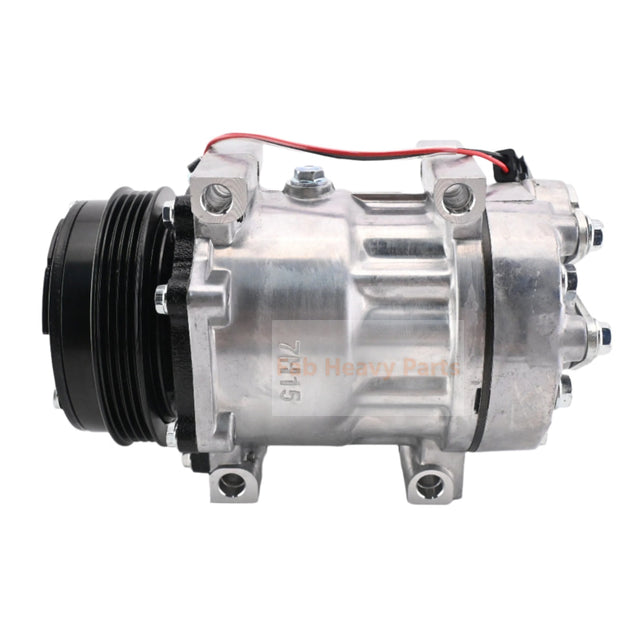 7H15SHD A/C Compressor 87802912 Fits for New Holland Tractor T6050 TS125A T6060 T6070 T6080 T6010 T6020 T6030 TS135A T6040 TS100A