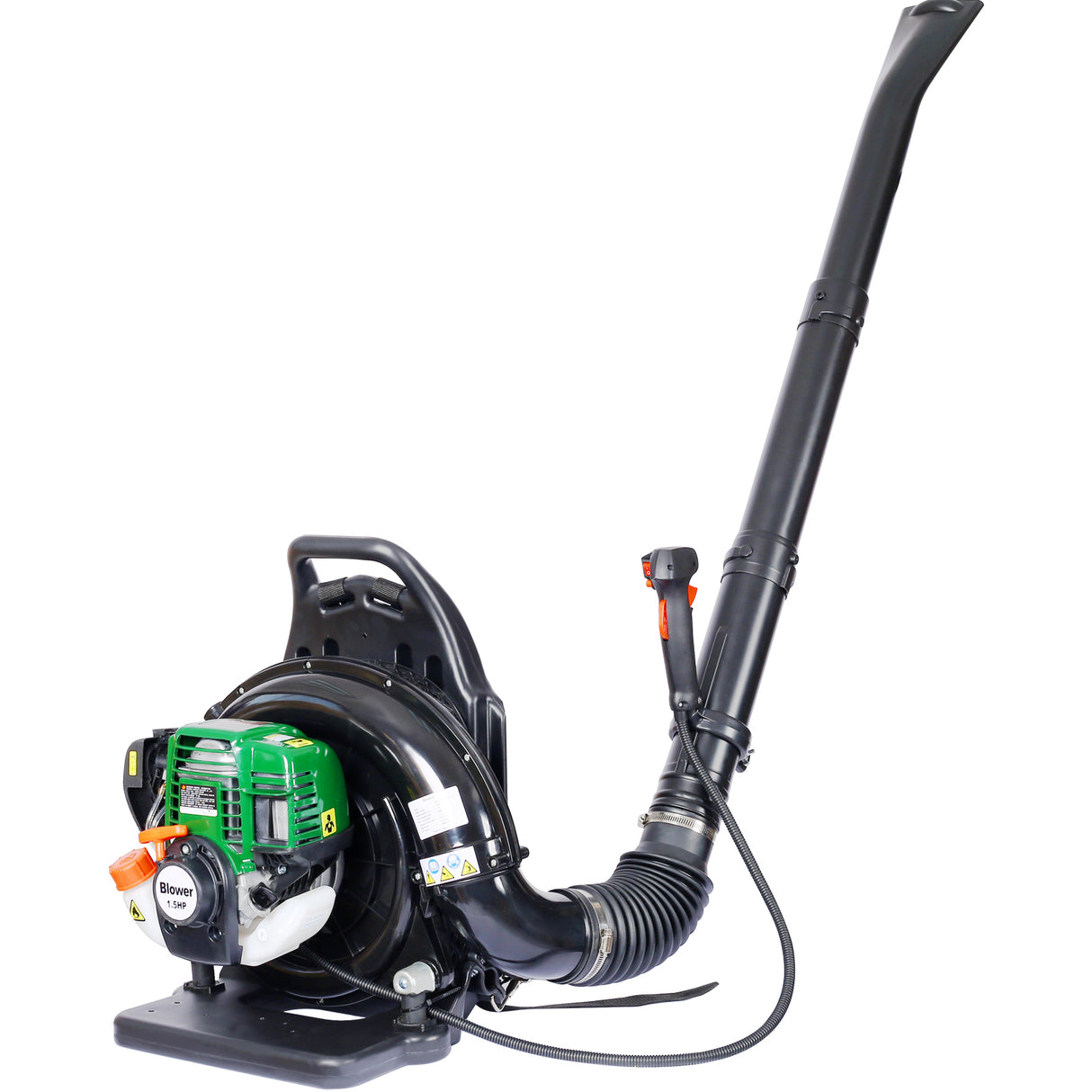 4-Stroke Backpack Leaf Blower Gas 37.7cc 1.5HP 580CFM Napakagaan na Timbang 16.5lbs