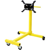 Rotating Coyote Engine Stand with 1000-Lb Capacity Hoists & Stands Test Run--Yellow