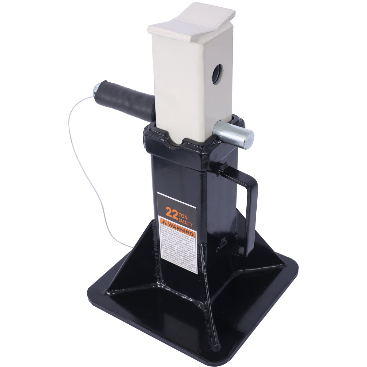 1 Pares ng Heavy Duty Pin Type Propesyonal na Car Jack Stand na may Lock na 22 Ton (44,000 lb) Capacity--Black