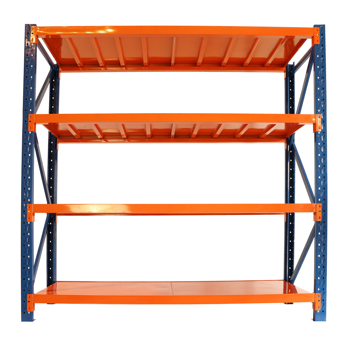 Garage Shelves Heavy Duty 4400 lbs Garage Storage 4 Levels Adjustable Metal Shelving Units Industrial Utility for Commercial Store Tools Gym