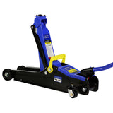 Floor Jack 2 Ton Low Profile Floor Jack HeavyDuty Steel Racing Floor Jack with Single Piston Quick Lift Pump Floor Jack Lifting Range 3.3"-15.2"