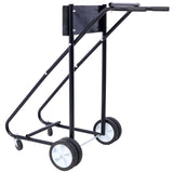 Outboard Boat Motor Stand Engine Carrier Cart Dolly for Storage 315lbs Weight Capacity w/Wheels Black