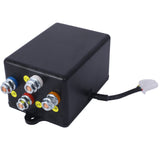 Cabrestante eléctrico de 4500 lb, remolque de cuerda sintética impermeable de 12V con control remoto con cable y control remoto inalámbrico para ATV UTV, barco de remolque todoterreno