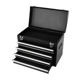 Rolling Garage Workshop Organizer Detachable 5 Drawer Tool Chest with Large Storage Cabinet Tool Box Organizer Black