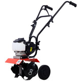 Mini Tiller Cultivator Powerful 37.7cc 4-stroke Viper 4-Cycle Engine Gear Drive Transmission