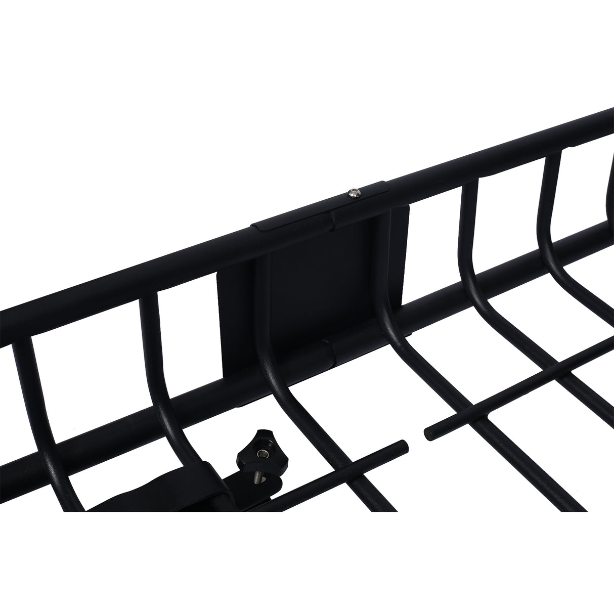 Rooftop Cargo Carrier Basket Motoring Roof Rack Top Mount 42" Black Steel