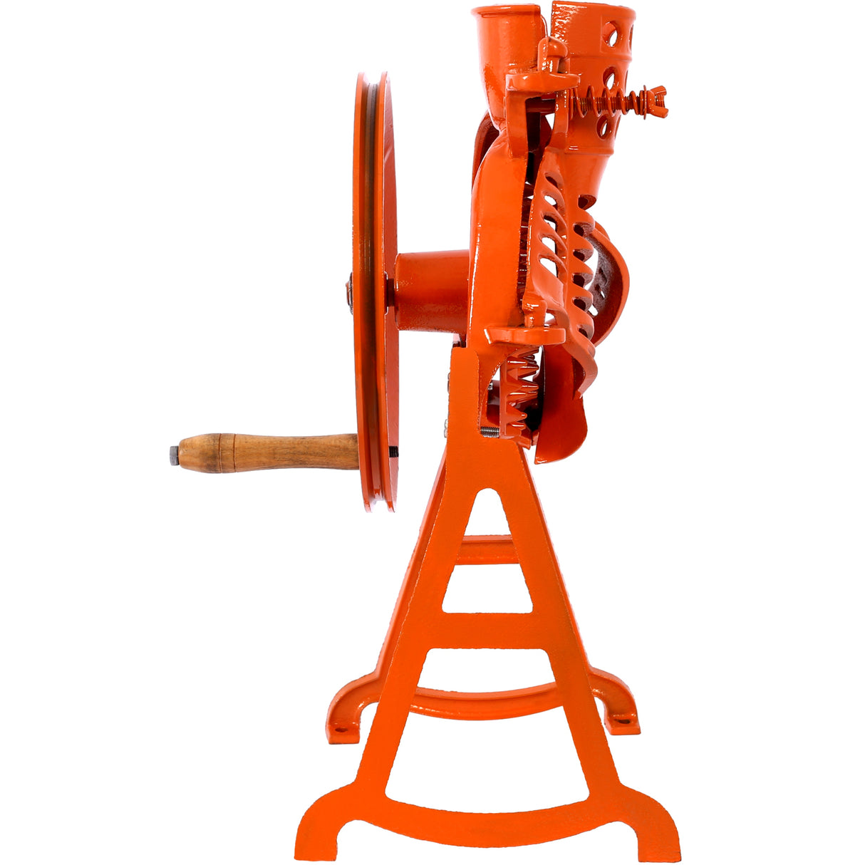 Hand Corn Sheller Heavy Duty Shelling Machine Manual Farm Corn Thresher Remover Tools Hand Sheller with Wooden Handle Cast Iron