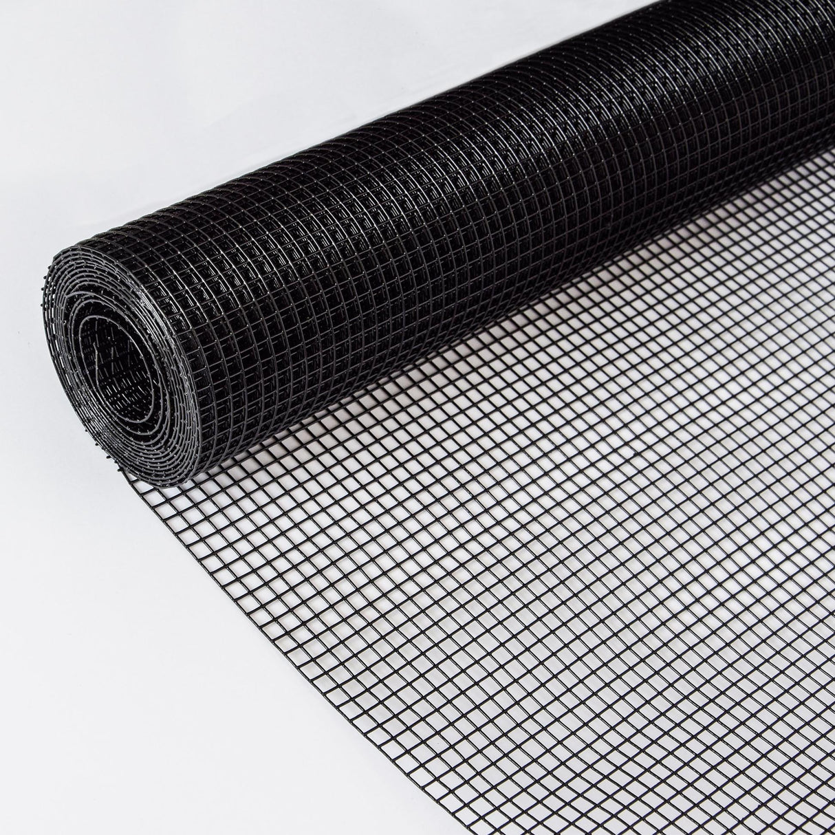 24 inch×50 ft Black Vinyl Coated Hardware Cloth 21 Gauge 1/4 inch PVC Welded Wire Fence Sinusuportahan ang Poultry-Netting Cage-Home Improvement at Chicken Coop