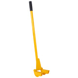 Pallet Buster Tool with 43in Long Handle Deck Wrecker Pry Bar Board Removal--Yellow