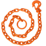 6ft Log Grubber Tugger Chain--Orange