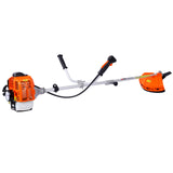 Tagliaerba 52cc Wacker/Wacker alimentato a gas 2 in 1 con decespugliatore da 10'', manico in gomma e tracolla inclusa