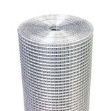 Hardware Cloth 1/4 inch 48in x 100ft 23 Gauge Hot-dip Galvanized After Welding Chicken Wire Fence Roll Garden Plant Welded Metal Wire Fencing Roll Rabbit Cages Snake Fence